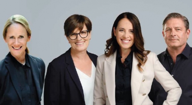 Ex-Hessnatur-CEO steigt in Geschäftsführung von Lässig ein - Andrea Sibylle Ebinger steigt in das Geschäftsführer-Gründerteam um (v.l.) Karin Heinrich, Claudia Lässig und Stefan Lässig der Lässig GmbH ein - Quelle: Lässig GmbH